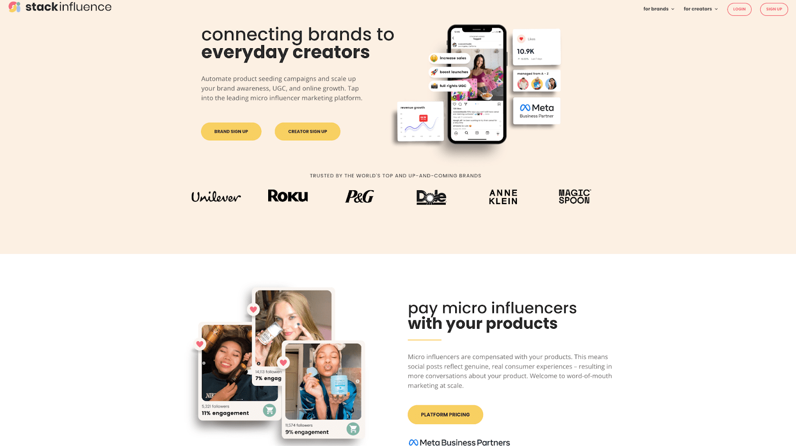 Why the emphasis on micro-influencers in 2025? Studies show that smaller creators (roughly 5K–100K followers) often deliver higher engagement rates and better ROI than mega influencers. In fact, one analysis found micro/nano influencers can drive ~20:1 return on investment, versus about 6:1 for macro influencers, due to their affordable costs and more trusted recommendations. These “everyday” creators cultivate niche, loyal communities and authentic user-generated content (UGC) that resonates with consumers. For brands, that means a smaller budget can go farther – more conversions per dollar spent – by partnering with an army of micro influencers rather than one celebrity. Modern discovery software is key to tapping this opportunity, helping identify high-value micro creators with the right niche audiences, strong engagement, and genuine affinity for your product.